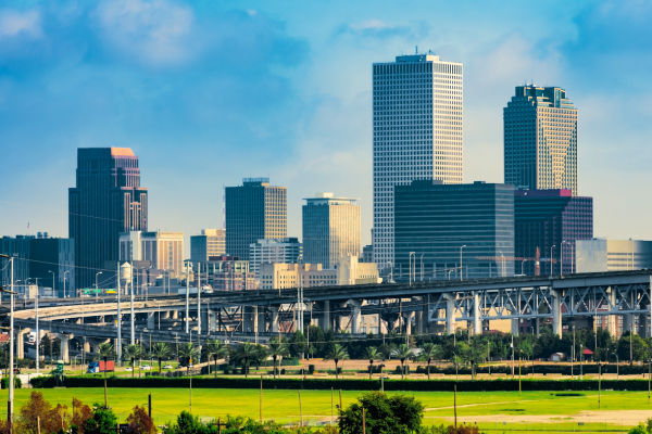 New Orleans, Louisiana skyline